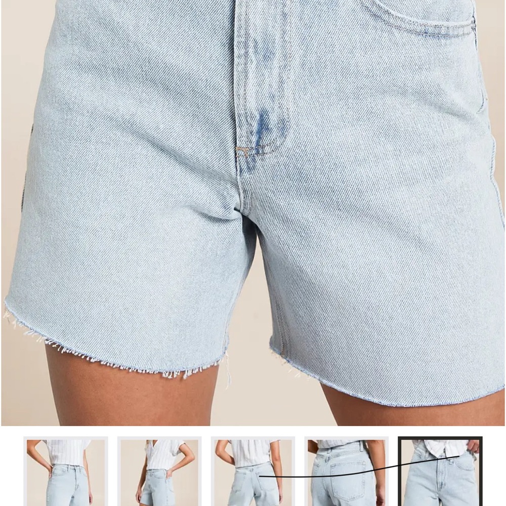 Z Supply Light Wash Jean Shorts